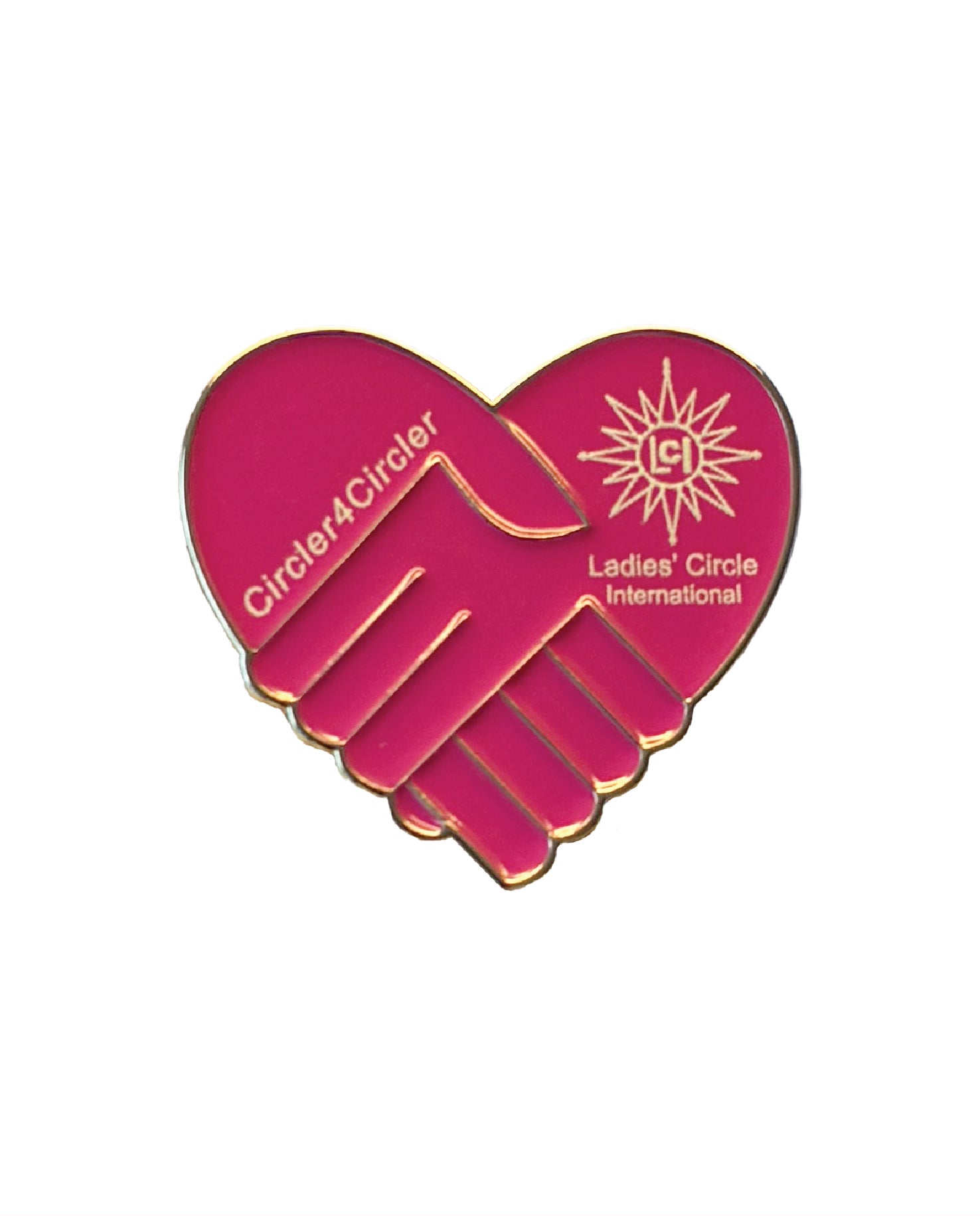 LCI Circler4Circler pin - pink