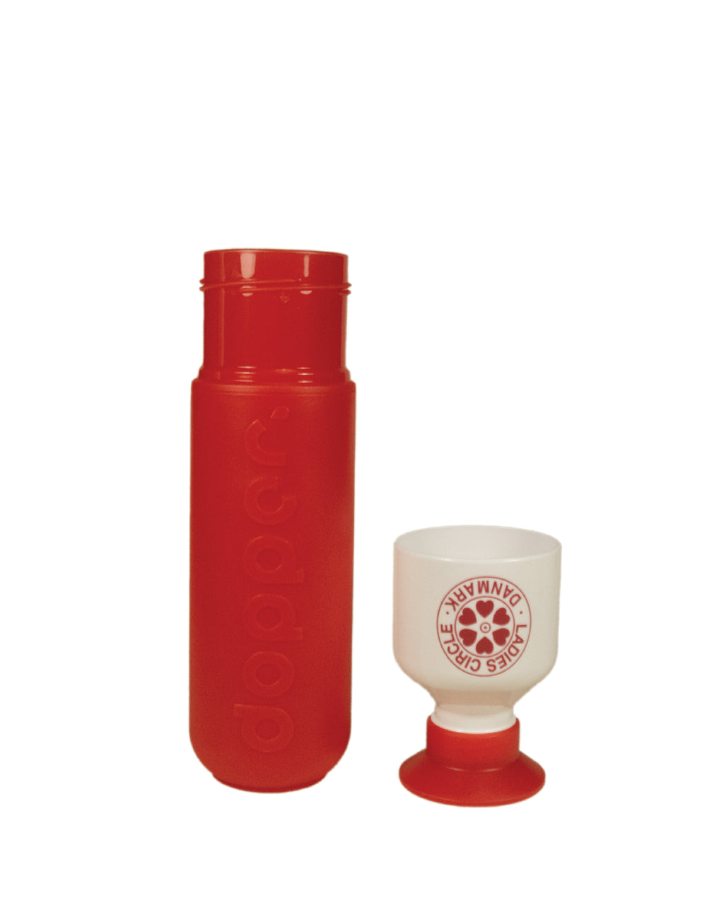 LCD Dopper drikkedunk med vinglas