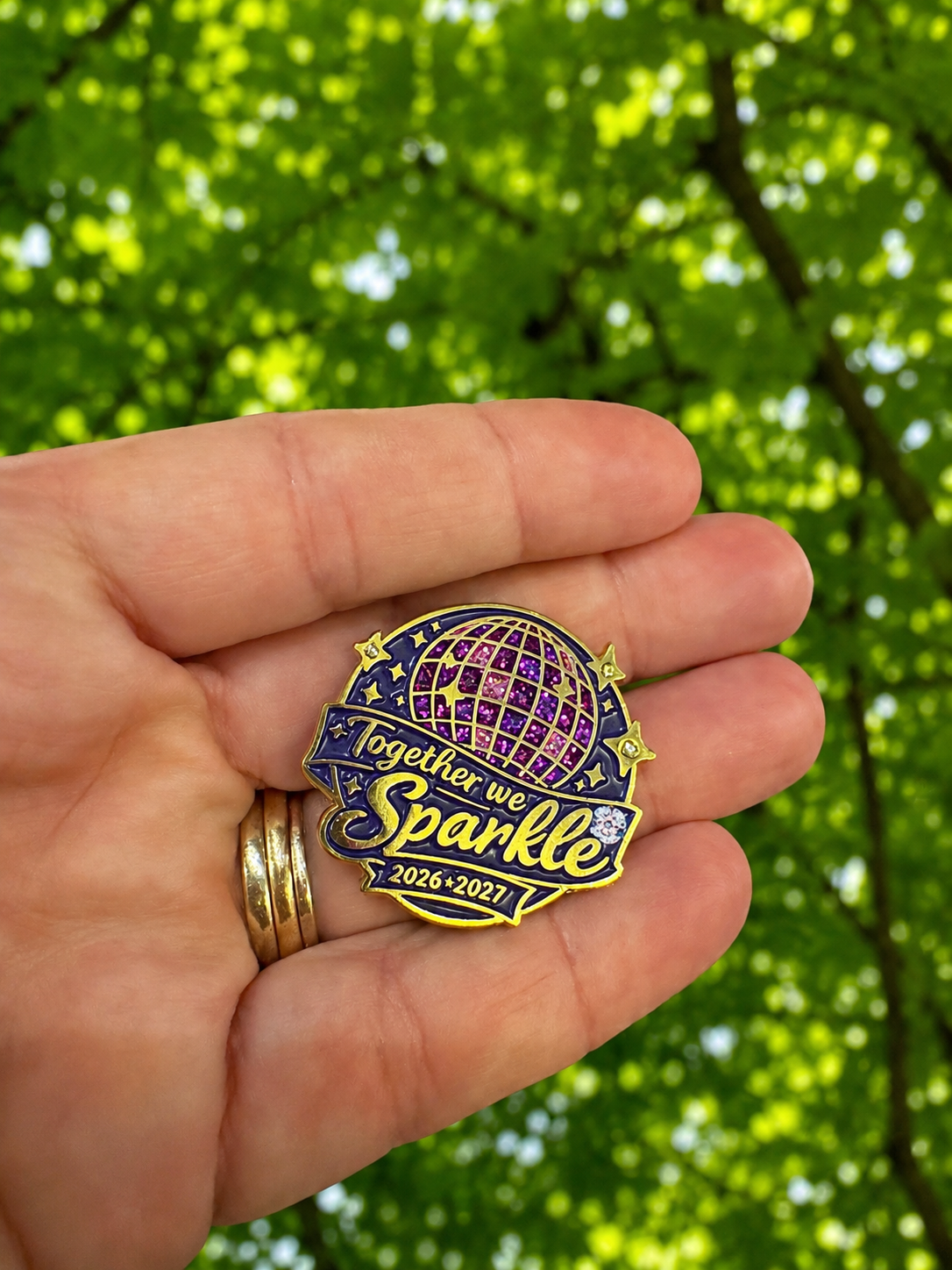 Forudbestilling - Landsformand 2026-2027 pin