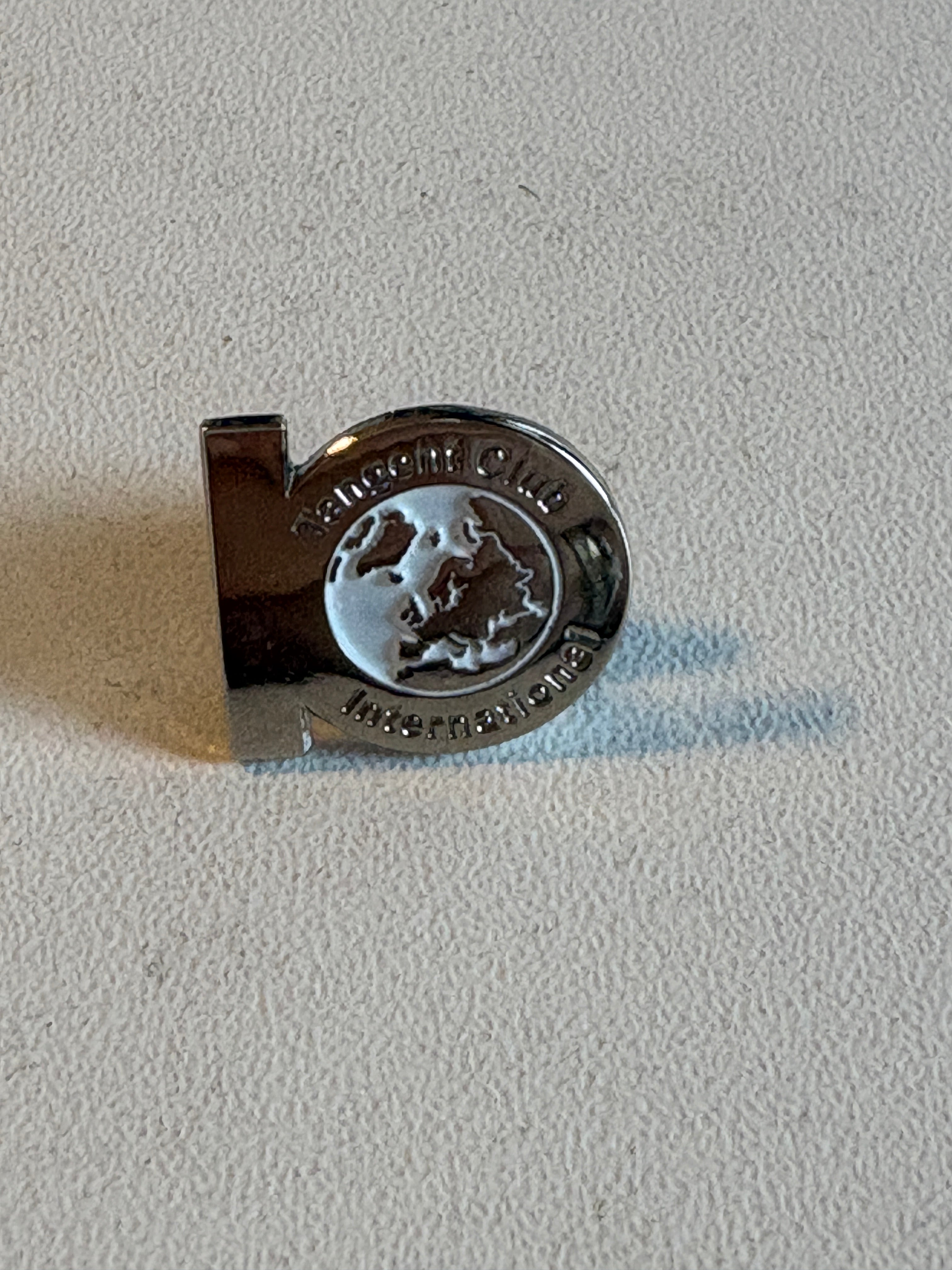 Tangent Club International pin