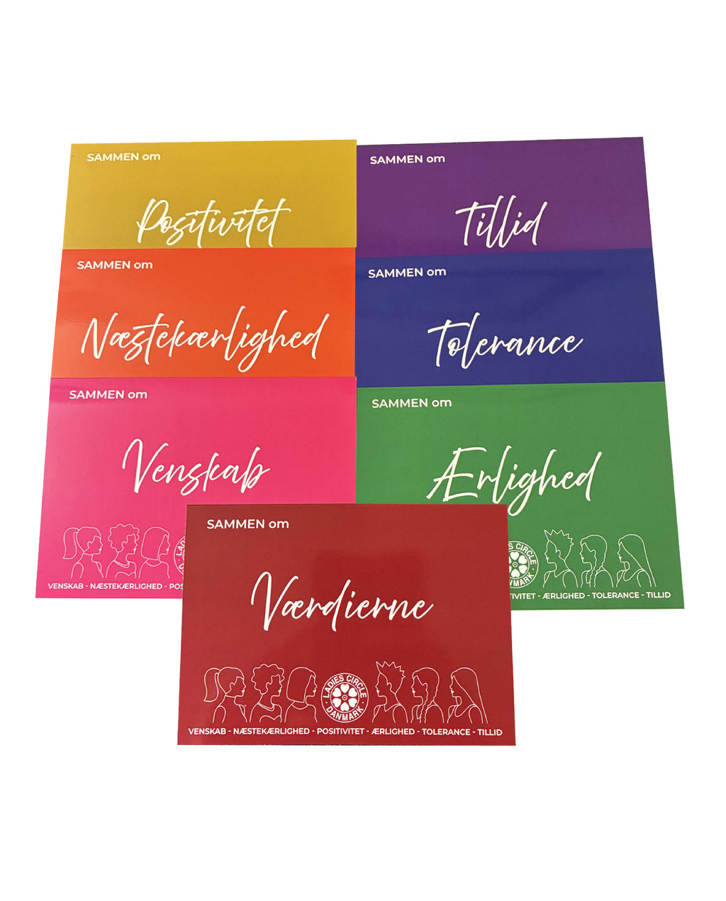 Værdiæske med værdikort