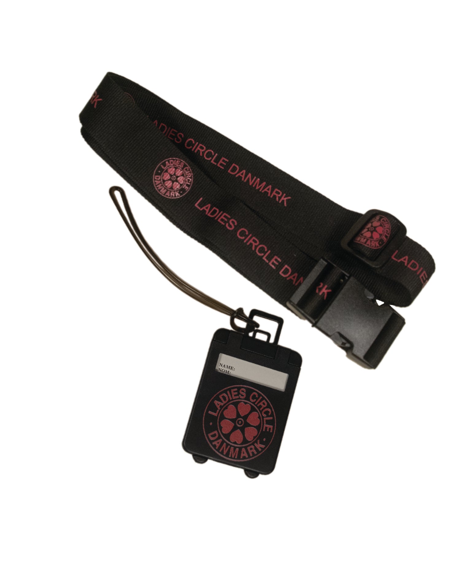 Rejsesæt - Bagagerem og bagagemærke