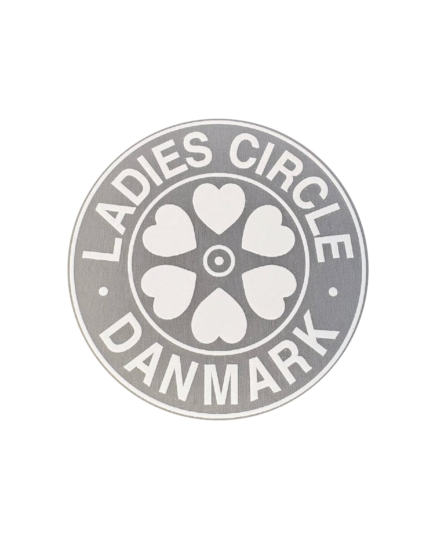 LCD logo strygemærke til tryk på tøj - 60 mm