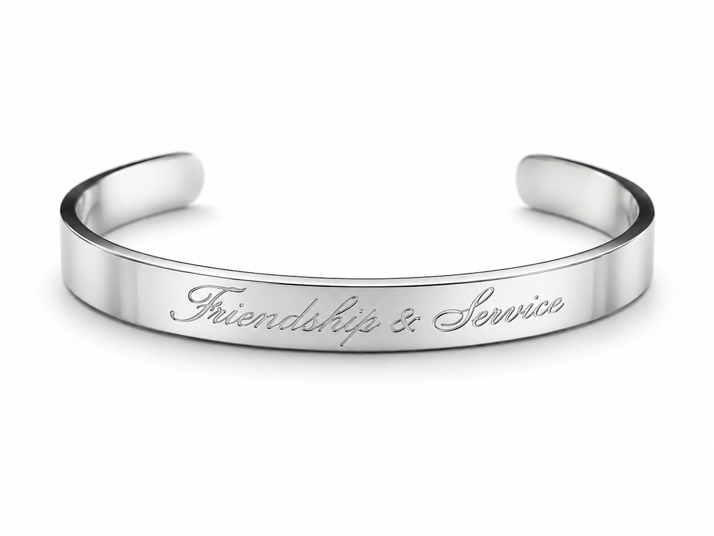Armbånd Friendship and service sølv