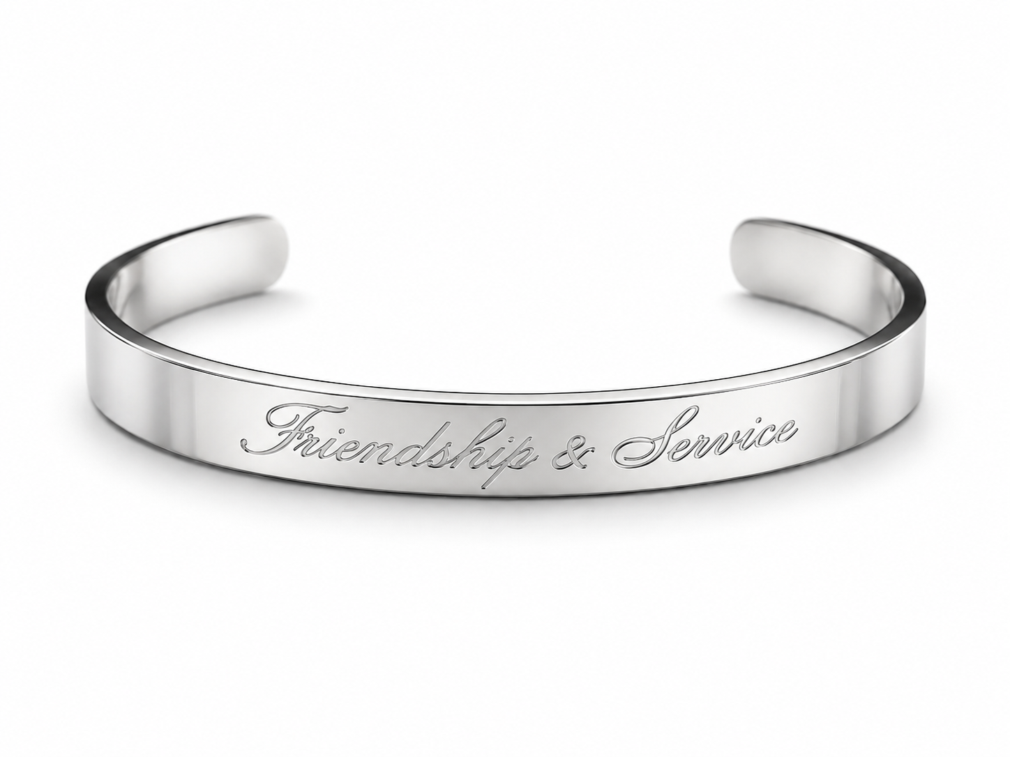 Armbånd Friendship and service sølv