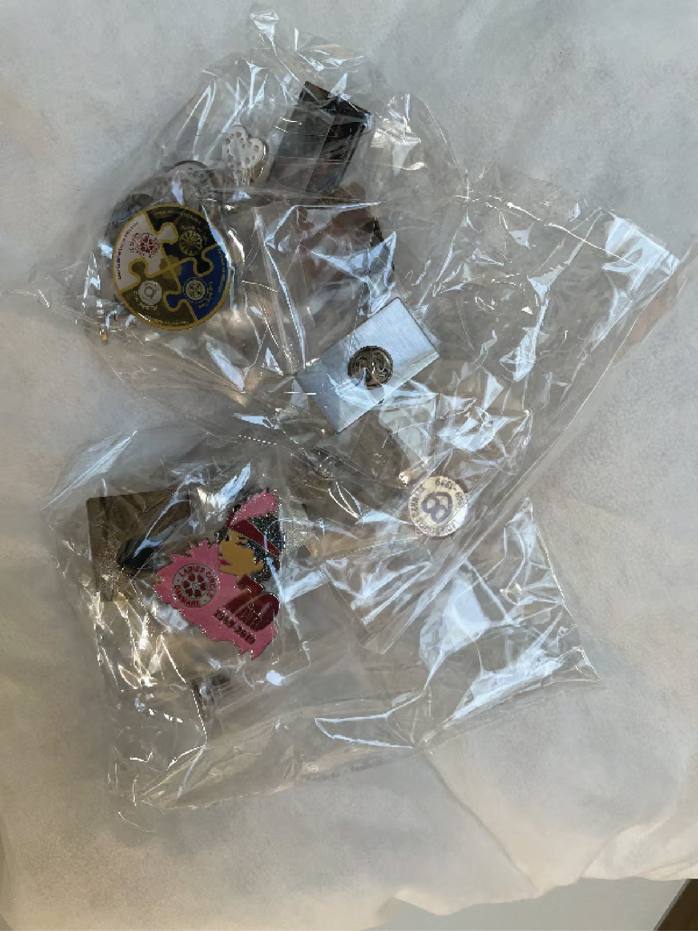 Byttepins - 10 stk. pr. pose